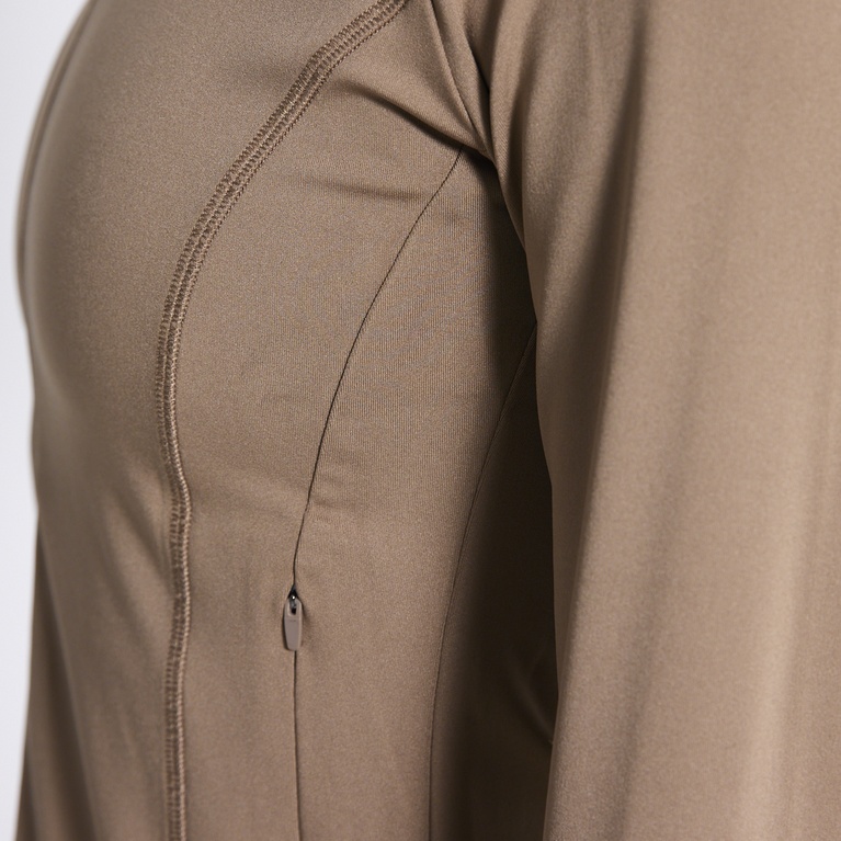 Training jacket "Zip Jacket Pocket" Beige